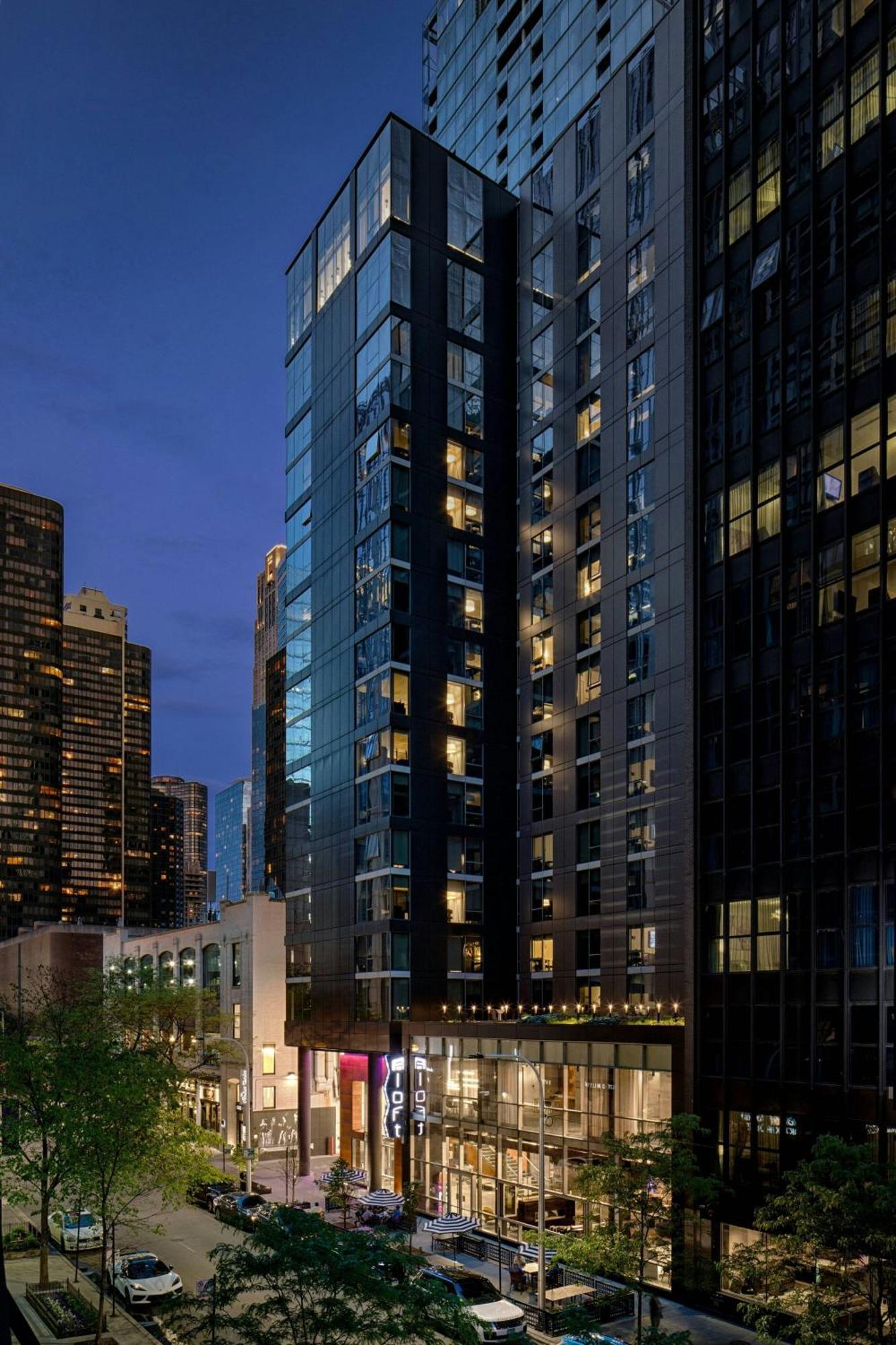 Aloft Chicago Mag Mile Hotel Buitenkant foto
